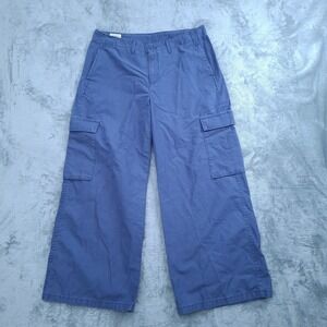 Levis Baggy Cargo Pants 36x29 (Actual) Blue Baggy Wide Leg Womens Skater Hip Hop